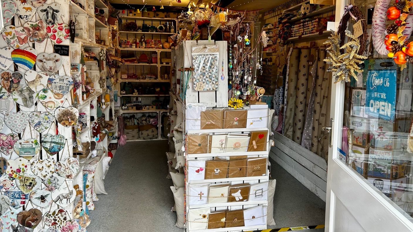Buttons & Bows shop interior