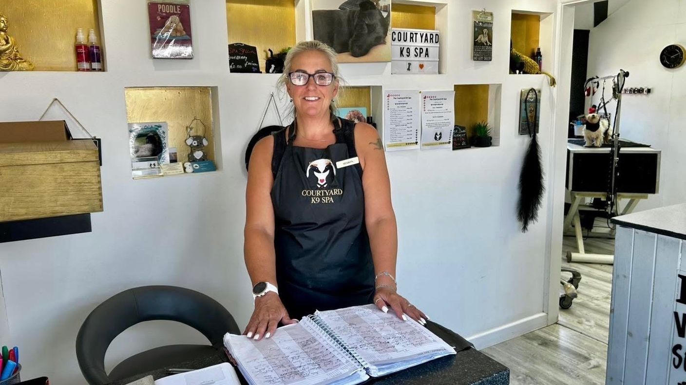 Courtyard K9 Spa shop owner