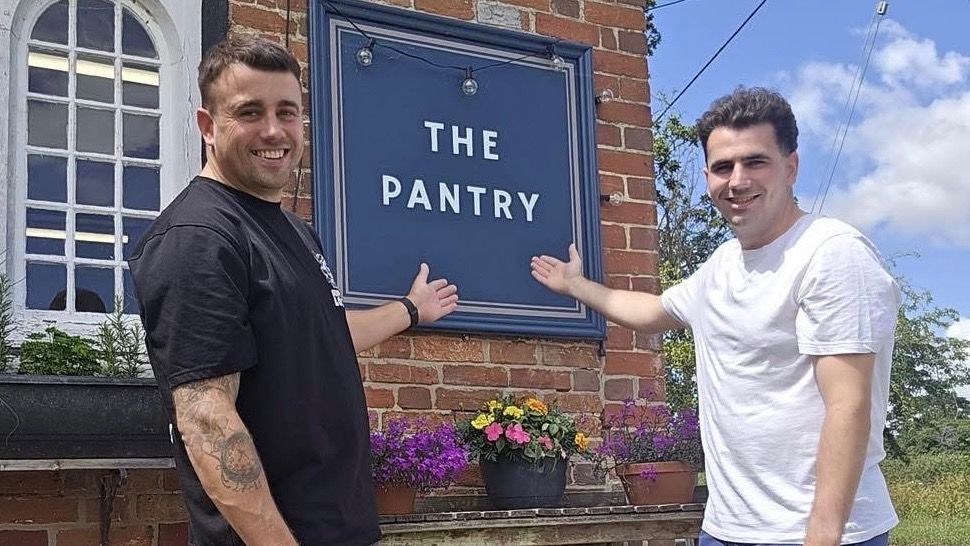 The Pantry shop owners
