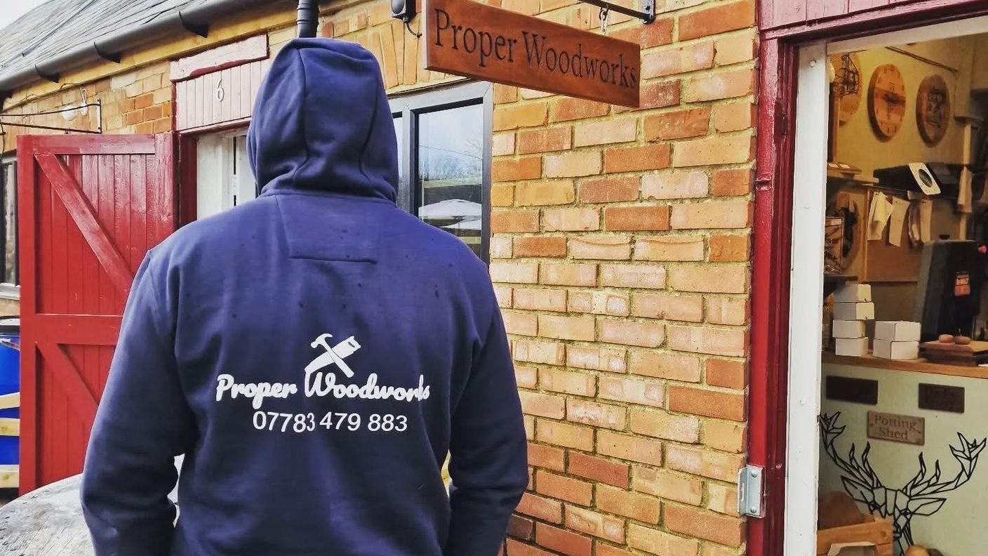 Proper Woodworks shop owner