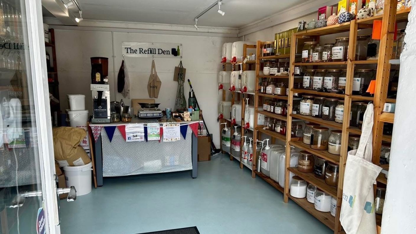 The Refill Den shop interior