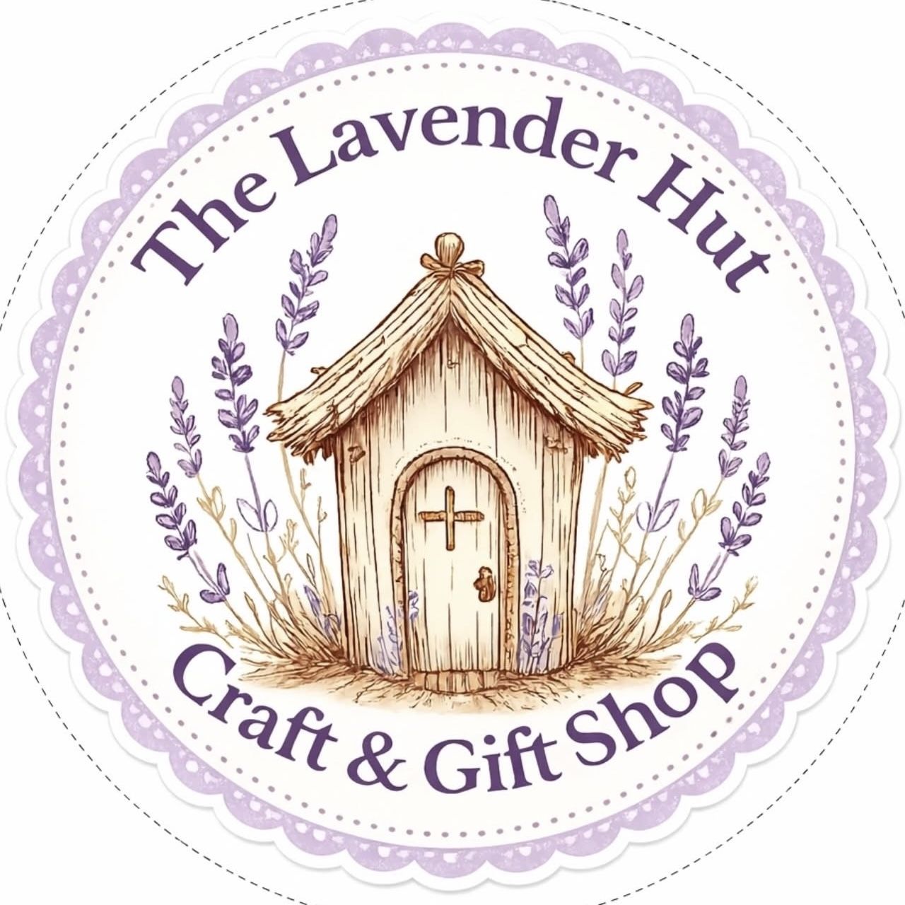 The Lavender Hut logo